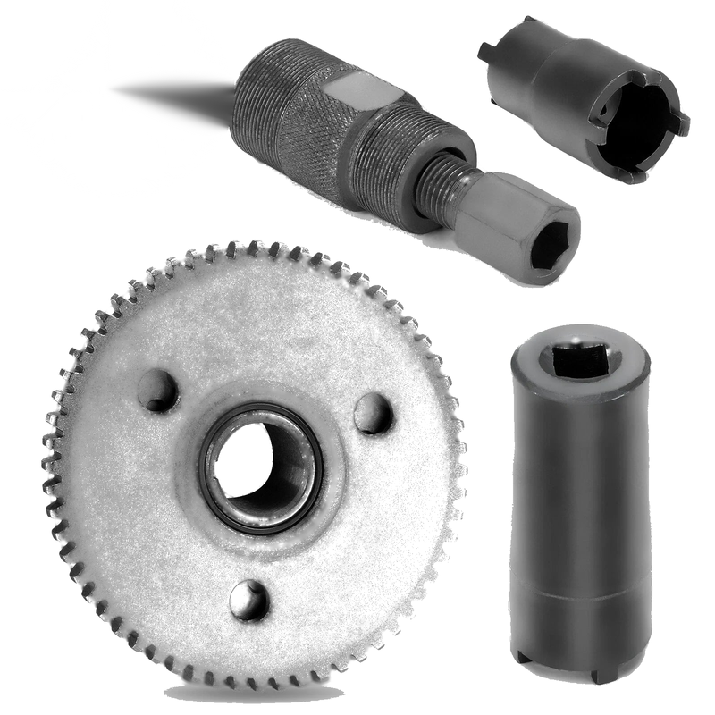 GY6 Scooter 125 / 150cc 152QMI 157QMJ Starter Clutch Tool & Flywheel Puller