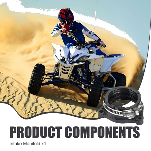 Yamaha YFZ450R / YFZ450X Carburetor Intake Manifold Boot (2009-2020)