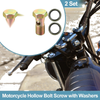 2 x Bolt Screw with Washer / M14x1.5 34mm / Motorcycle