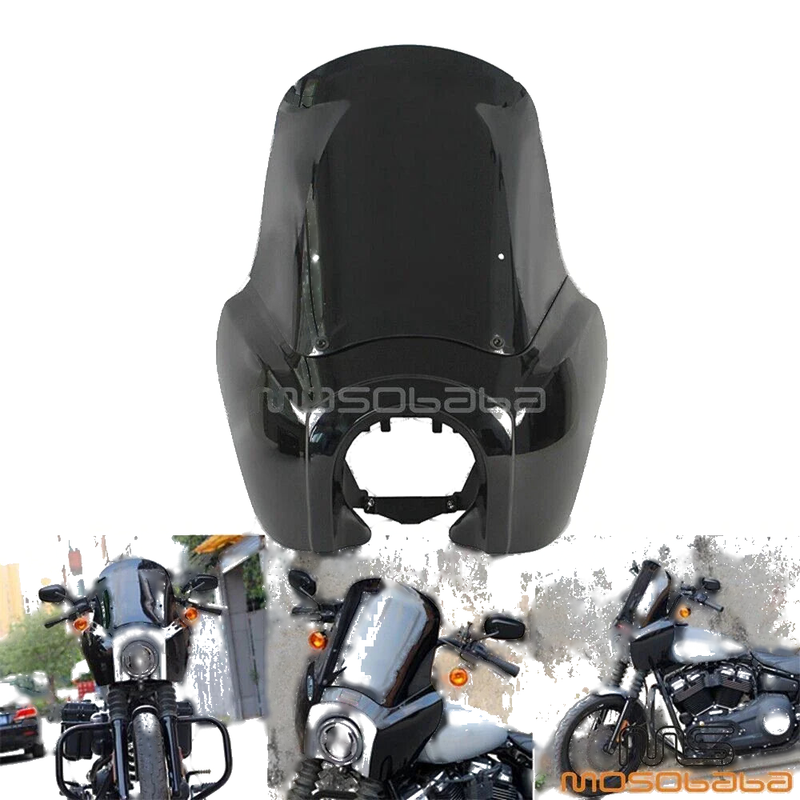 Harley Softail Standard FXST Street Bob Front Fairing & Windshield (2018-2021)