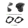 Jeep Cherokee Windshield Washer Nozzle  Black (2014-2017)
