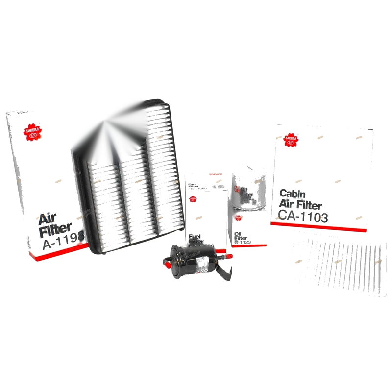 Prado RZJ120 Air Oil Fuel Cabin Filter (2002–2004)