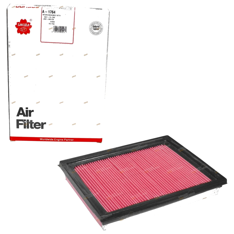 Ford Fiesta FYJA Air Filter WP WQ 1.6L 4cyl (2004-2008)