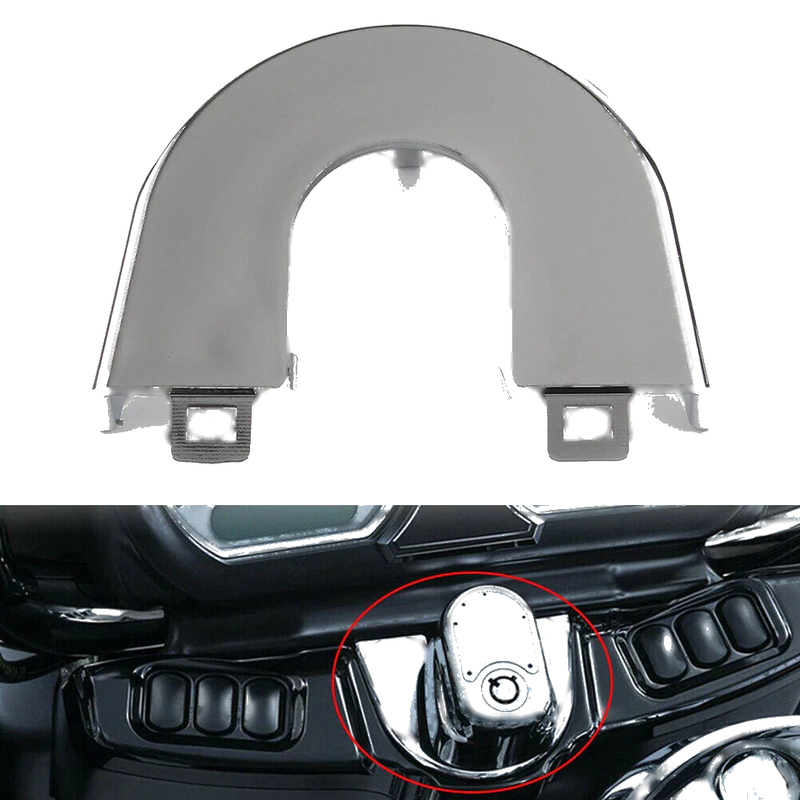 Harley Road Glide Ignition Switch Panel Trim ABS Plastic (2015-2021)