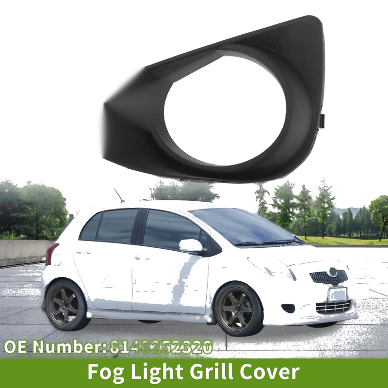 Toyota Yaris 1 Pc Front Left Fog Light Grill (2011–2014)