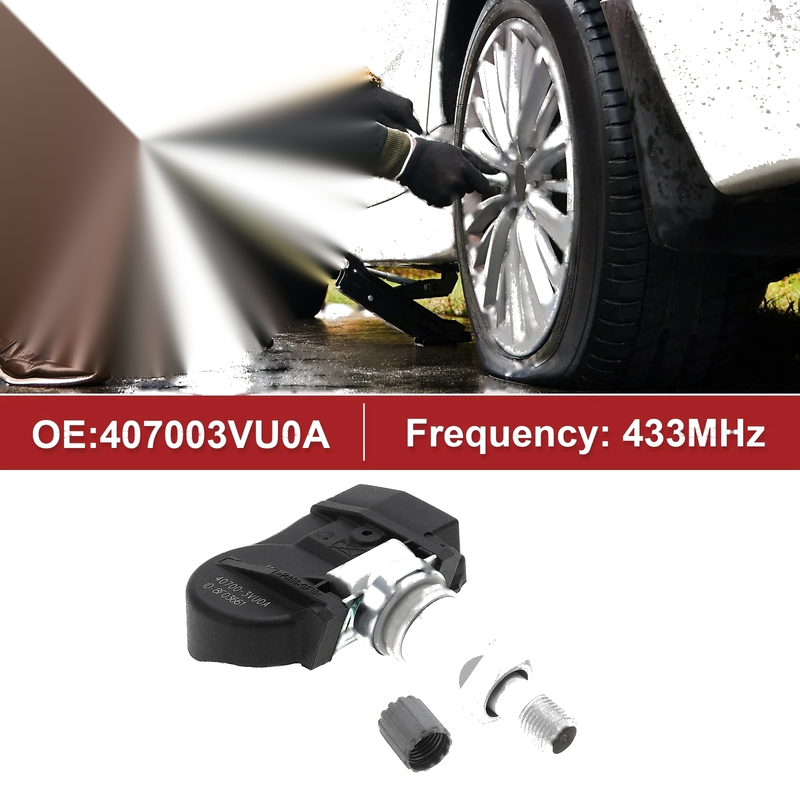 Nissan Rogue (2014-2016) 1 x Tire Pressure Sensor 433MHz