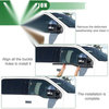 Ford F-250 (1999-2016) Black Front Right Window Belt Weatherstrip
