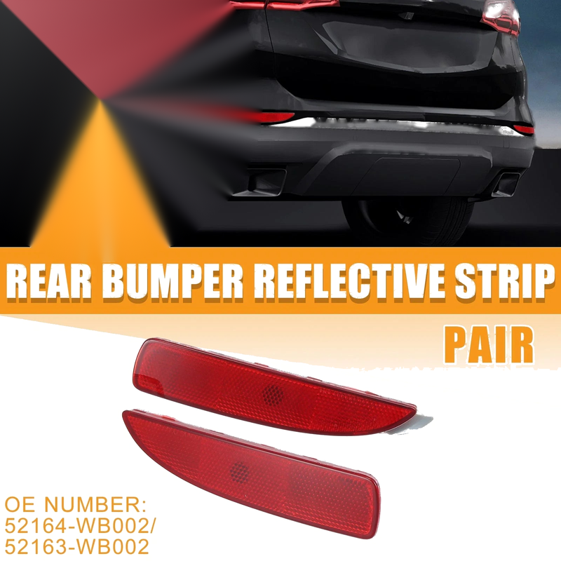 Toyota Yaris 1 Pair Rear Bumper Reflector Side Marker