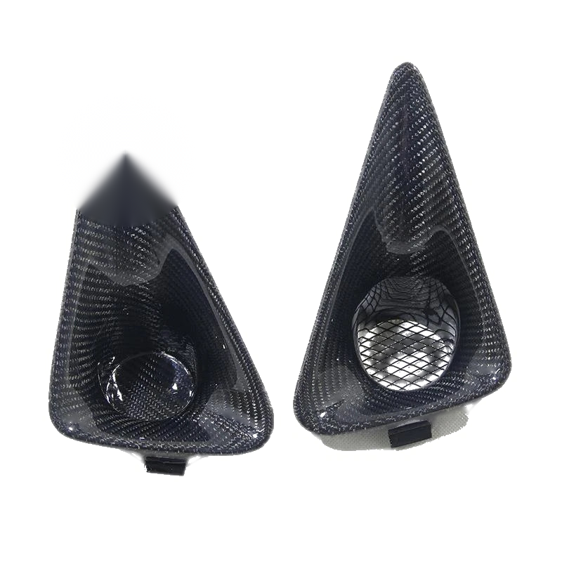 Honda Civic Type R FN2 2007-2011 REAL Carbon Fiber Front Fog Light Cover
