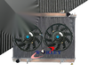 Nissan Navara D22 R50 1997-2001 Diesel Aluminum Radiator + Fan