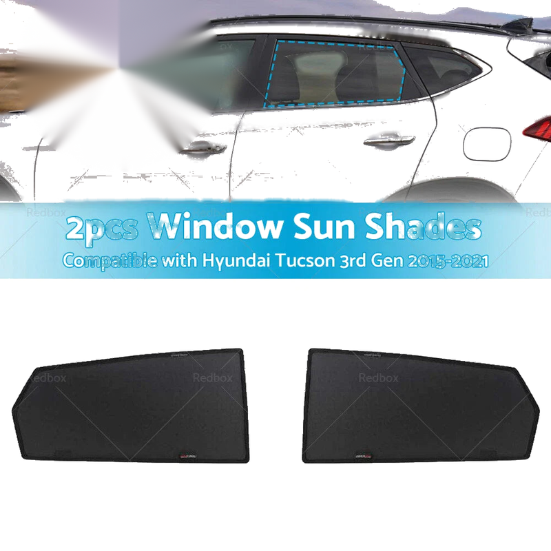 Hyundai Tucson Rear Window Sun Shades (2015-2021)