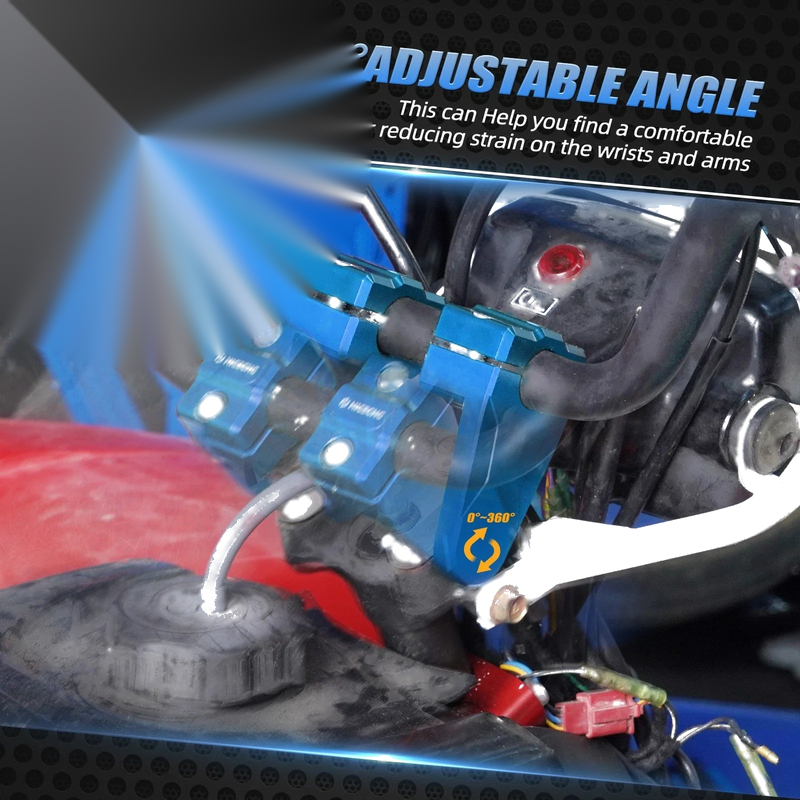 Yamaha Raptor 700 YFM700 7/8" Handlebar Risers (2013-2024)