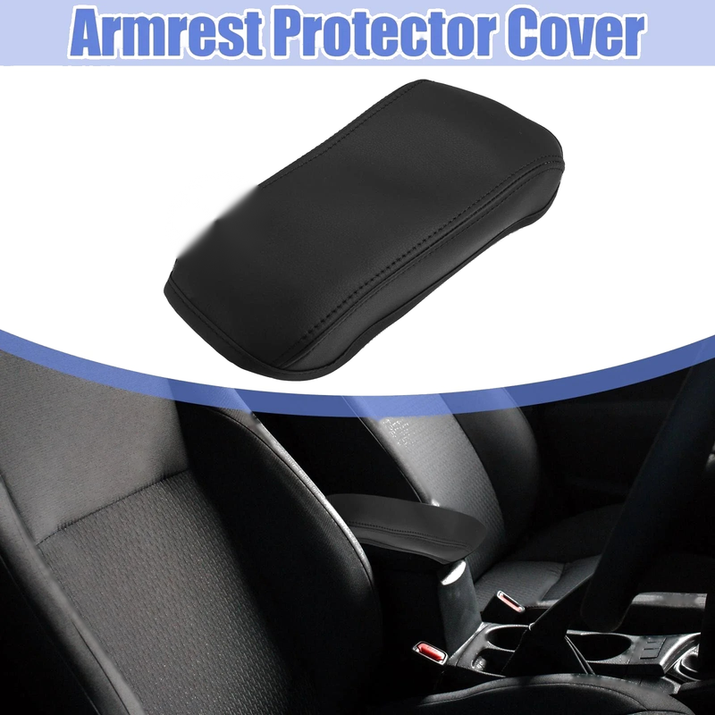 Toyota Corolla Faux Leather Armrest Seat Box Cover Protector (2014–2019)