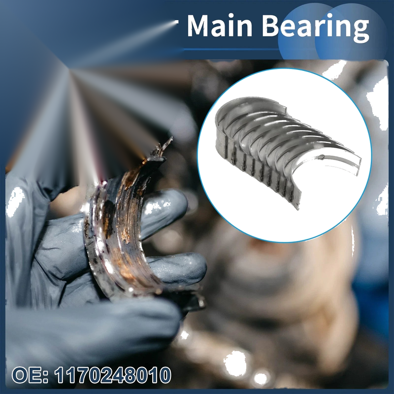 Toyota Toyoace 10 Pcs Main Bearing Set (1971-1979)