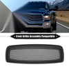 Dodge Ram 1500 2009-2010 Durable Matte Black Front Grille Assembly