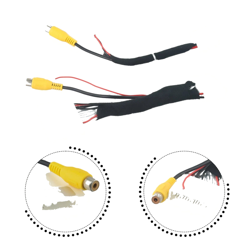 Vehicle Connector Line Camera Adapter Cable 28Pin & 24Pin 2 x