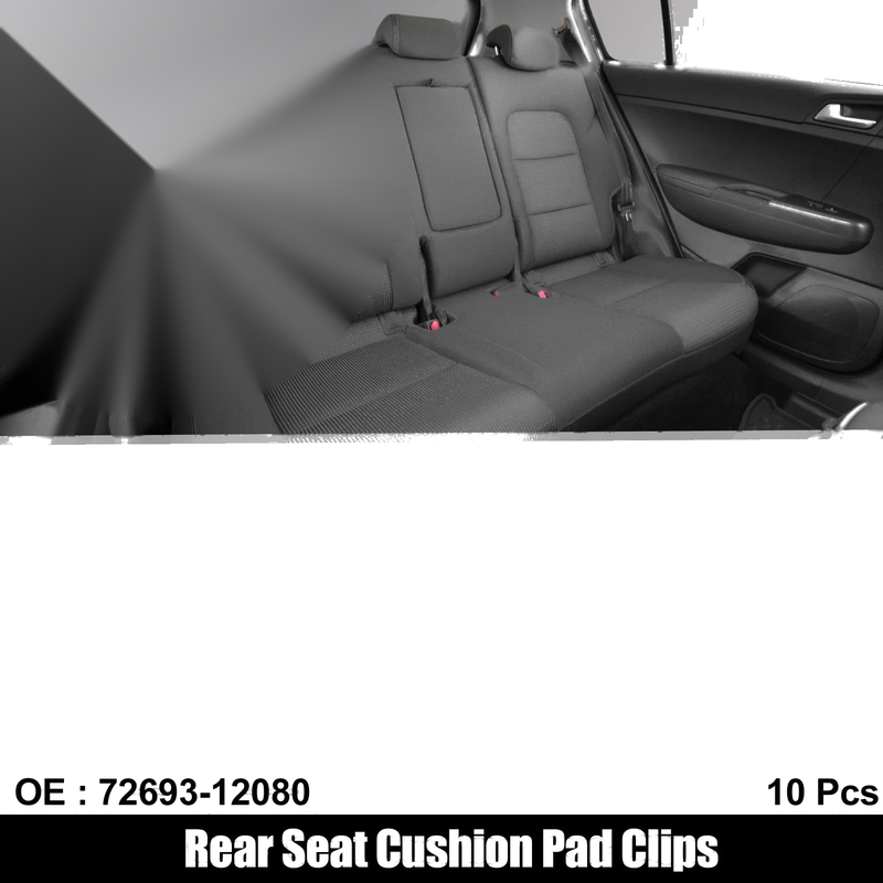 Toyota Avalon Camry 10 x Rear Seat Cushion Pad Clips