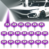 Car / Motorcycle 20pcs M6 Fender Bumper Washer Bolt