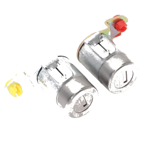 Chevrolet C1500 C2500 GMC Yukon Door Lock Cylinder Set with Key (1992-1999)