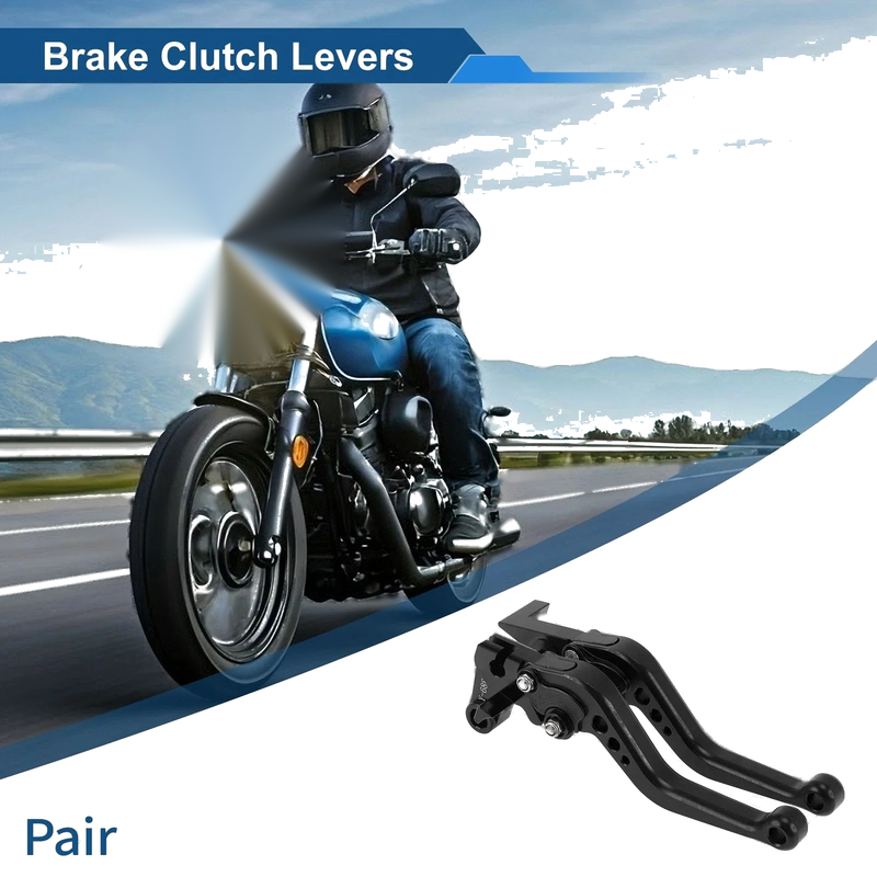 Yamaha Tenere 700 1 Pair Short Adjustable Brake Clutch Lever (2019–2024)