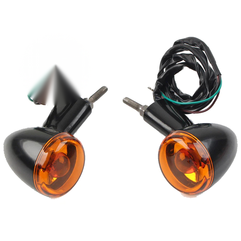 Harley XL883 1200 X48 12V Rear Turn Signal Lights (2004-2022)
