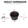 Honda Rancher Rubicon 4x Wheel Center Cap W/Nut Kit