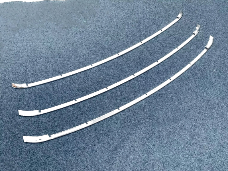 Toyota Prius Stainless Steel Front Lower Grille Frame Cover (2023-2024)