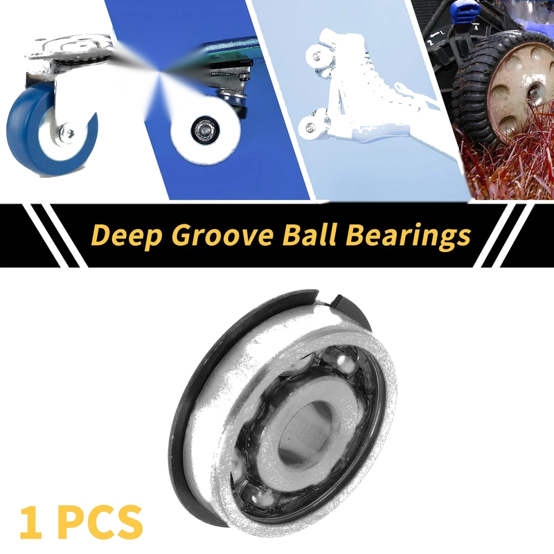 Scooter Skateboard Wheel Deep Groove Ball Bearing 10x35x11mm