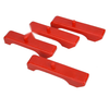 Chevy GMC C / K Trucks 4 x Red Small Block Radiator Support Bushings