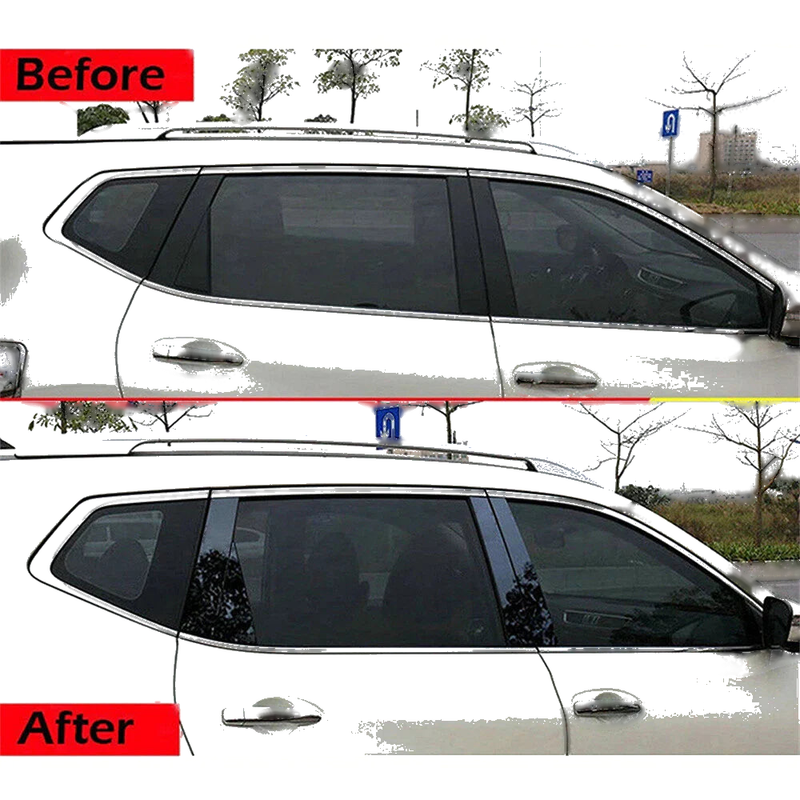 Nissan Rogue 8Pcs Car Window Pillar Trim Covers (2014-2020)