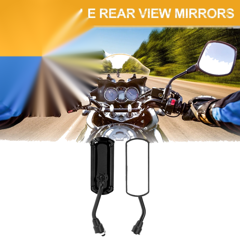 Motorcycle M10 / 1 Set / Rear View Mirrors