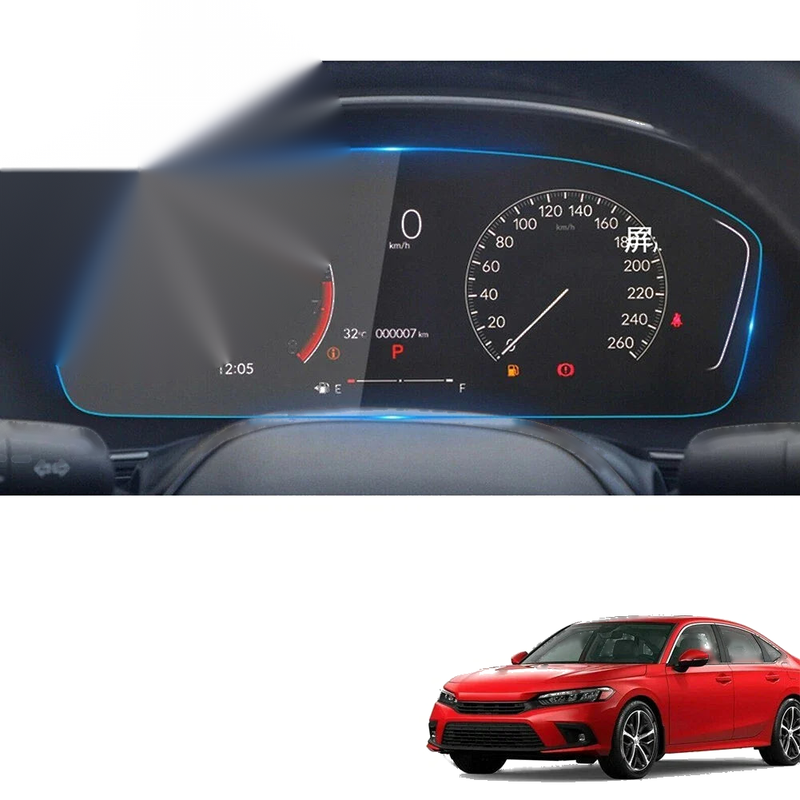 Honda Civic 1pcs Dash Screen Protector Ultra Clear Anti Glare (2022–2023)