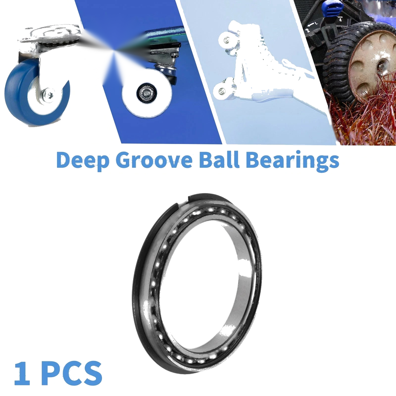 Deep Groove Ball Bearing 85x110x13mm 1 Pc Silver Tone