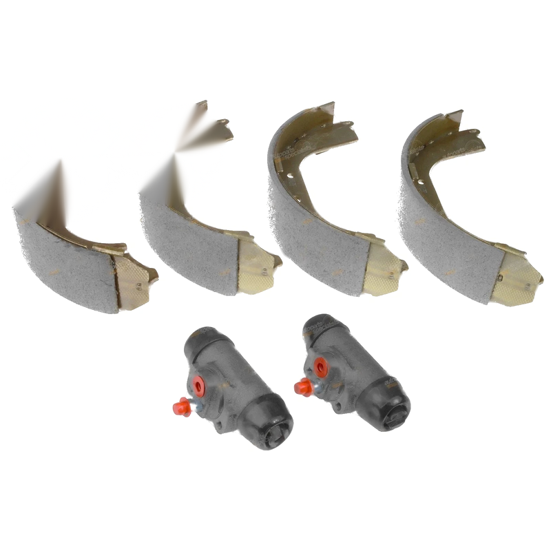 Rear Brake Shoes + Wheel Cylinders Landcruiser 80 Series (1990–1999)