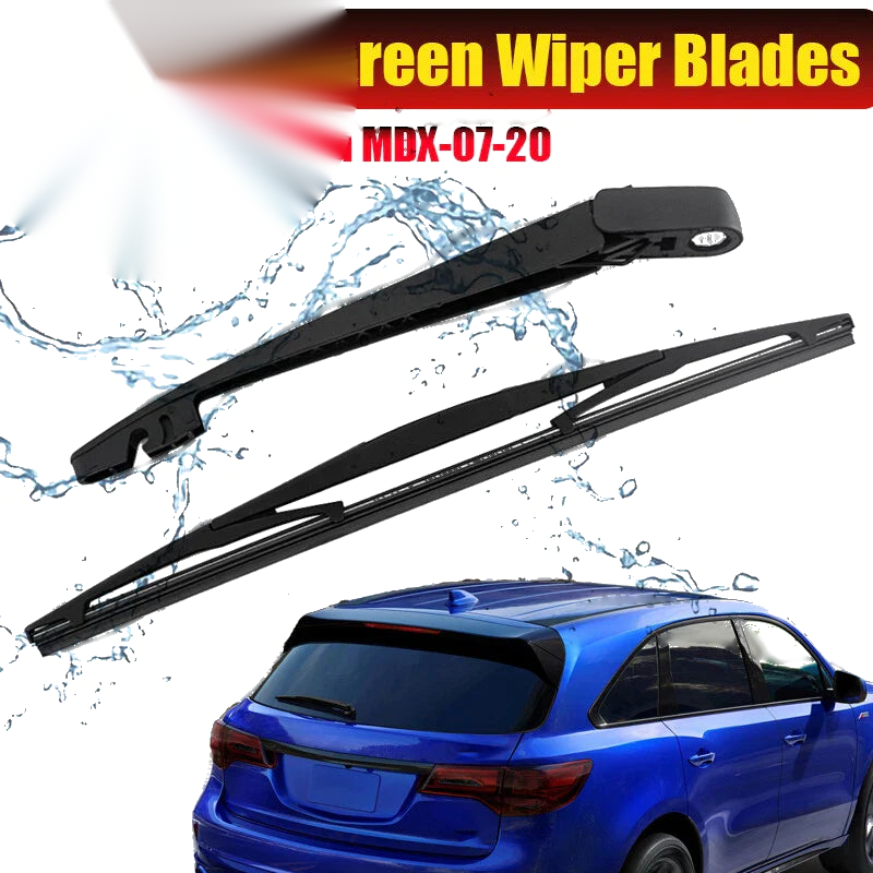 Acura MDX (2007-2020) Black Windshield Wiper Rear Wiper Arm & Blade