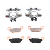 John Deere Gator HPX 4x4 Brake Caliper Assembly / Front & Rear Pads /