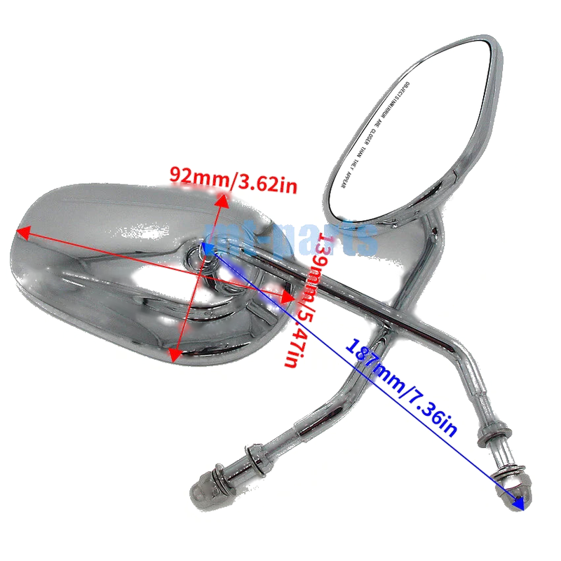 Harley Davidson Electra Glide Ultra Classic Rear View Mirror (2014-2017)