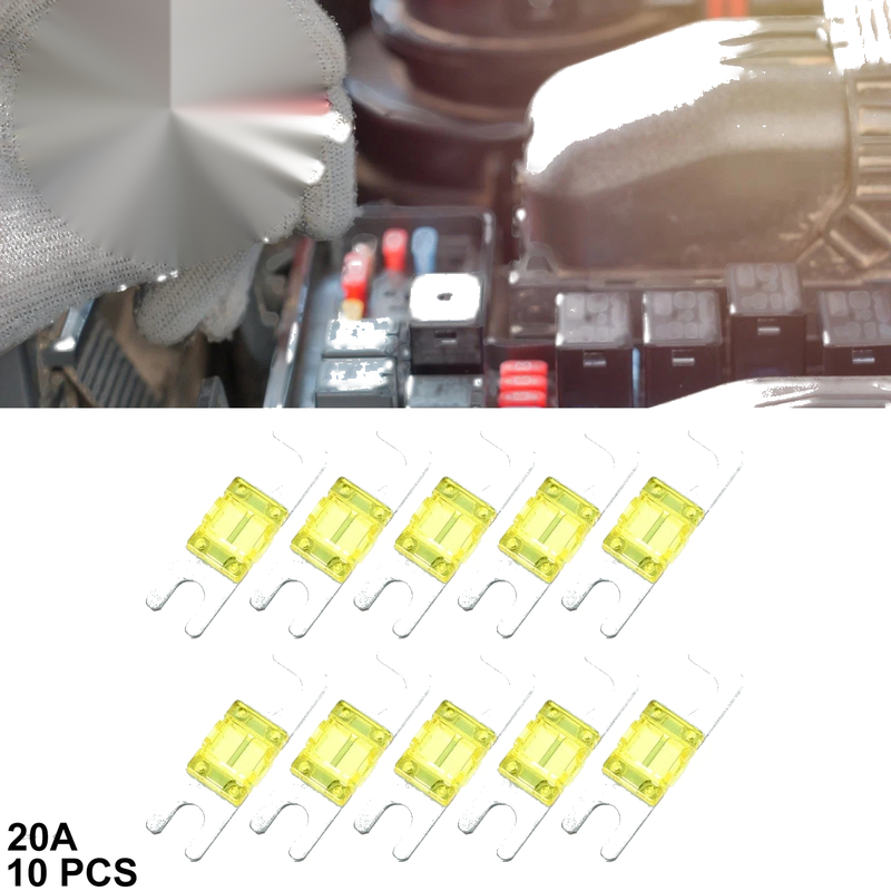 Car Truck Motorcycle 10 x 20A AFS Mini ANL Fuses