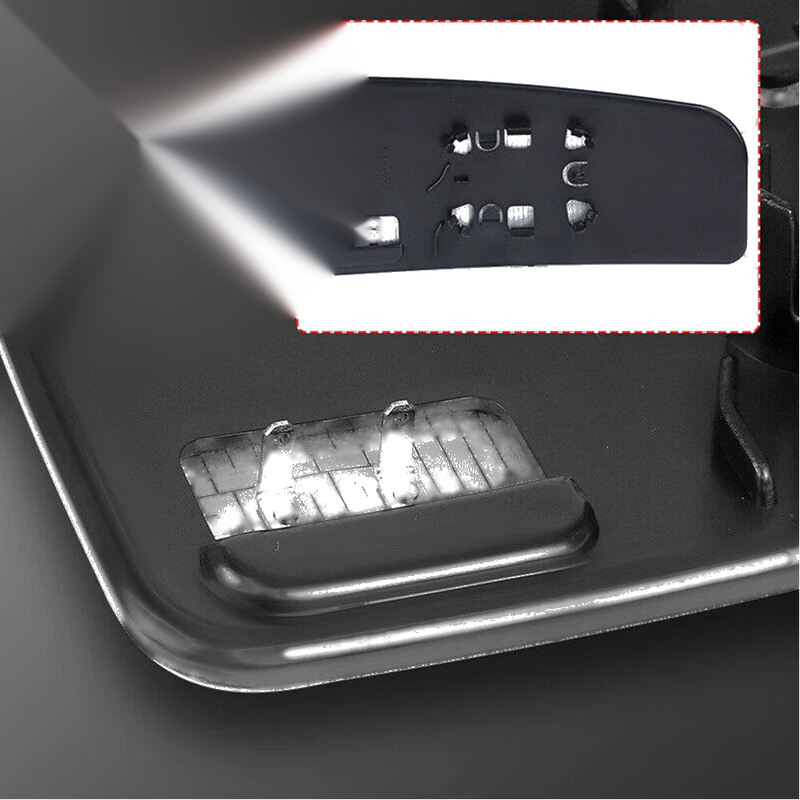 Ford F150 Super Duty Heated Right Side Mirror Glass (2015-2023)