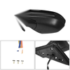 Honda Civic 3 Pin Left Side Door Mirror Assembly Black (2016-2021)