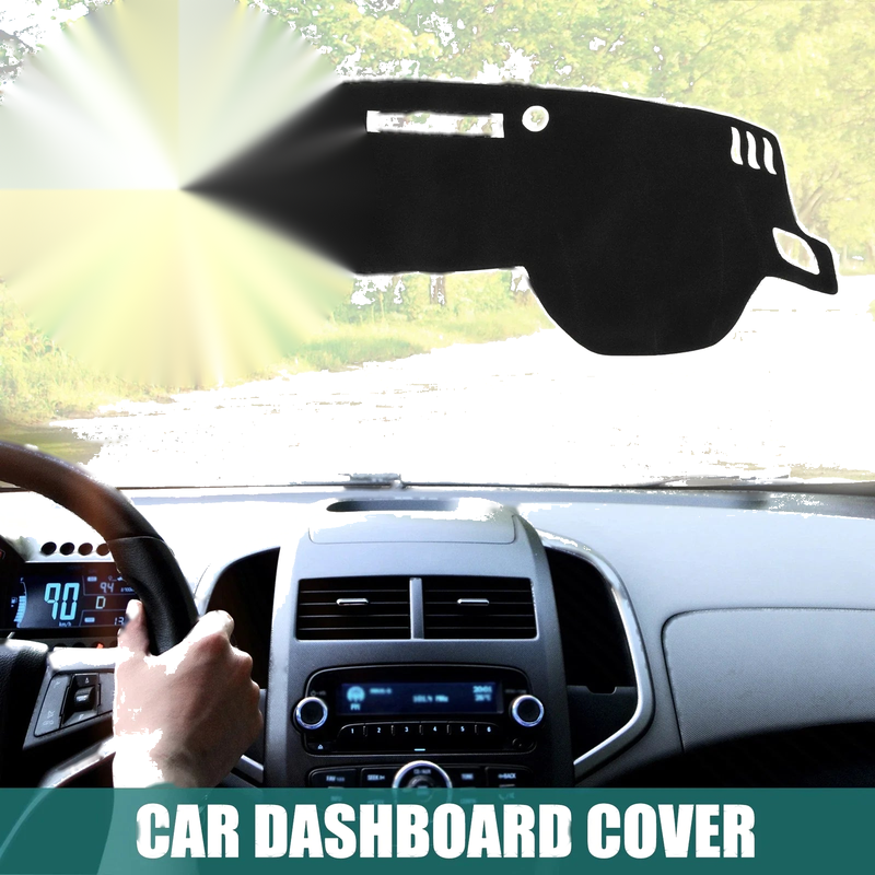 Nissan X-Trail Black Polyester Non-slip Dashboard Cover (2022-2023)