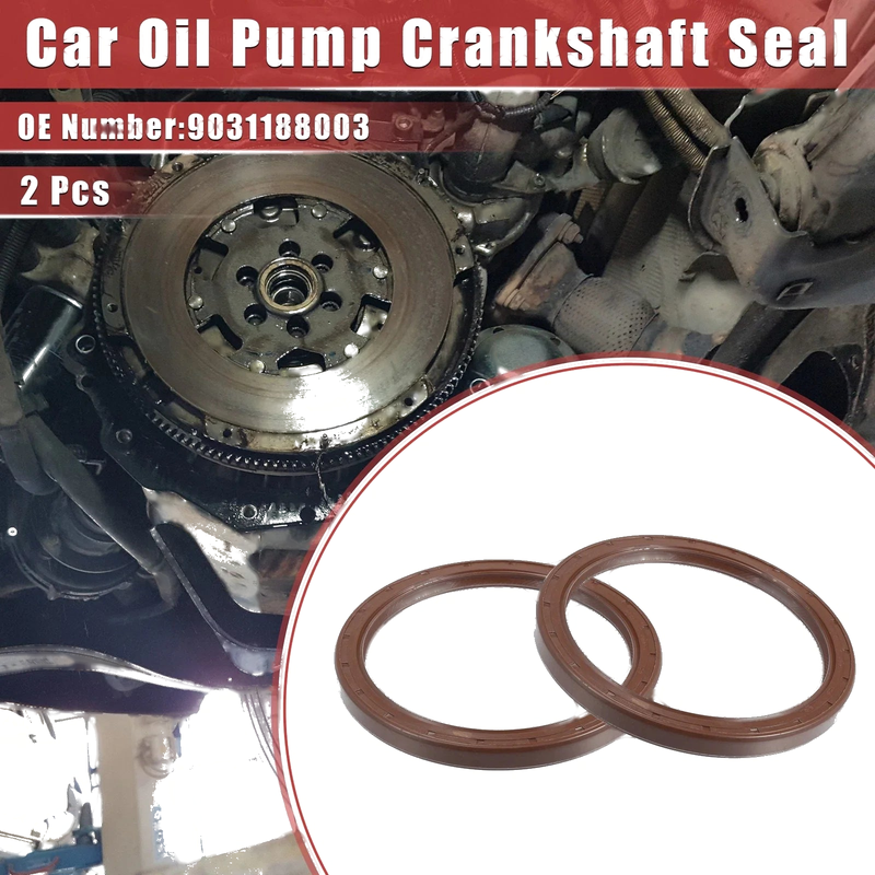 Toyota Tacoma 2 x Oil Pump Rear Crankshaft Seal (1995-2000)