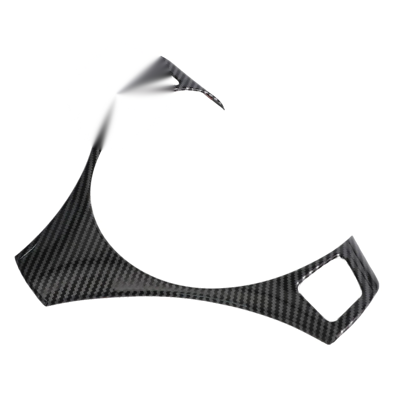Car Trim Sticker Steering Wheel Cover Carbon Fiber Car Interior Accessories