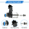 Ford Mondeo Mk4 2.0 EcoBoost Fuel Injector 4 x BB5E-9F593-AA (10-14)