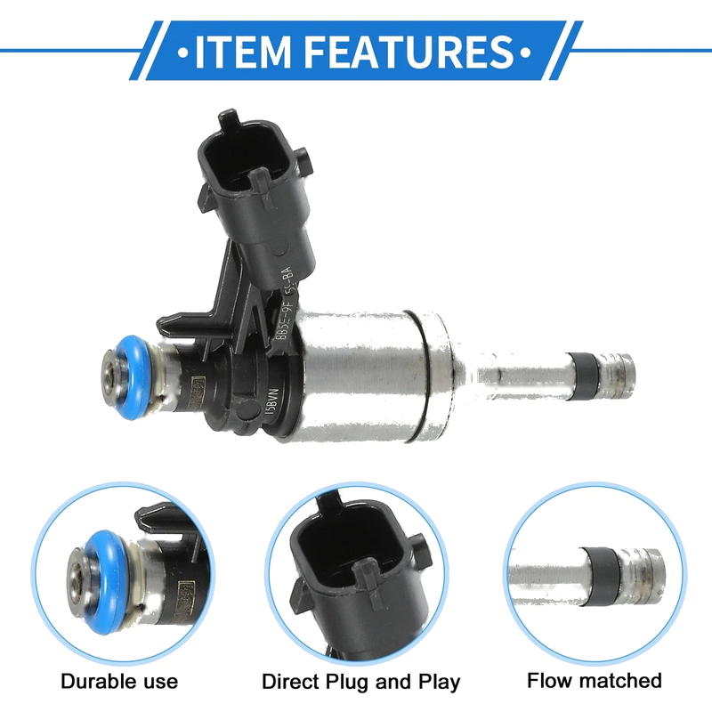 Ford Mondeo Mk4 2.0 EcoBoost Fuel Injector 4 x BB5E-9F593-AA (10-14)