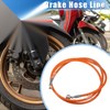 Motorcycle Hydraulic Brake Hose Line Pipeline 10mm Orange