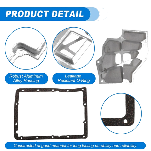 Chevrolet (A46DE) Transmission Filter Oil Pan Gasket (2000-2006)