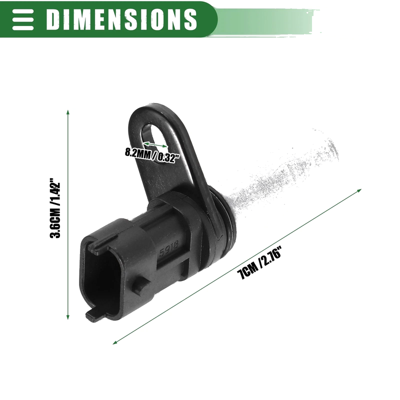 Hyundai Azera, Santa Fe, Sonata Crankshaft Position Sensor (2006-2010)