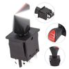 6 Pin Slide Rocker Switch DPDT Car Accessories Black