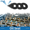 Make Model Oil Seal 5 x 25x62x5mm Black Rotary Shaft Nitrile Rubber